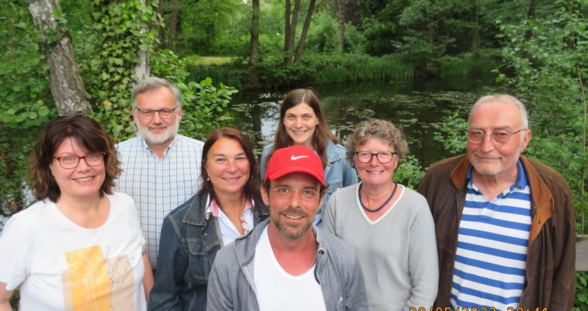 v.l.n.r.: Ingrid Volkmer, Gerd Altmeier, Karla Langer, Ingo Burbach, Agnes Langeneck, Dagmar Leibner, Peter von Wilcken